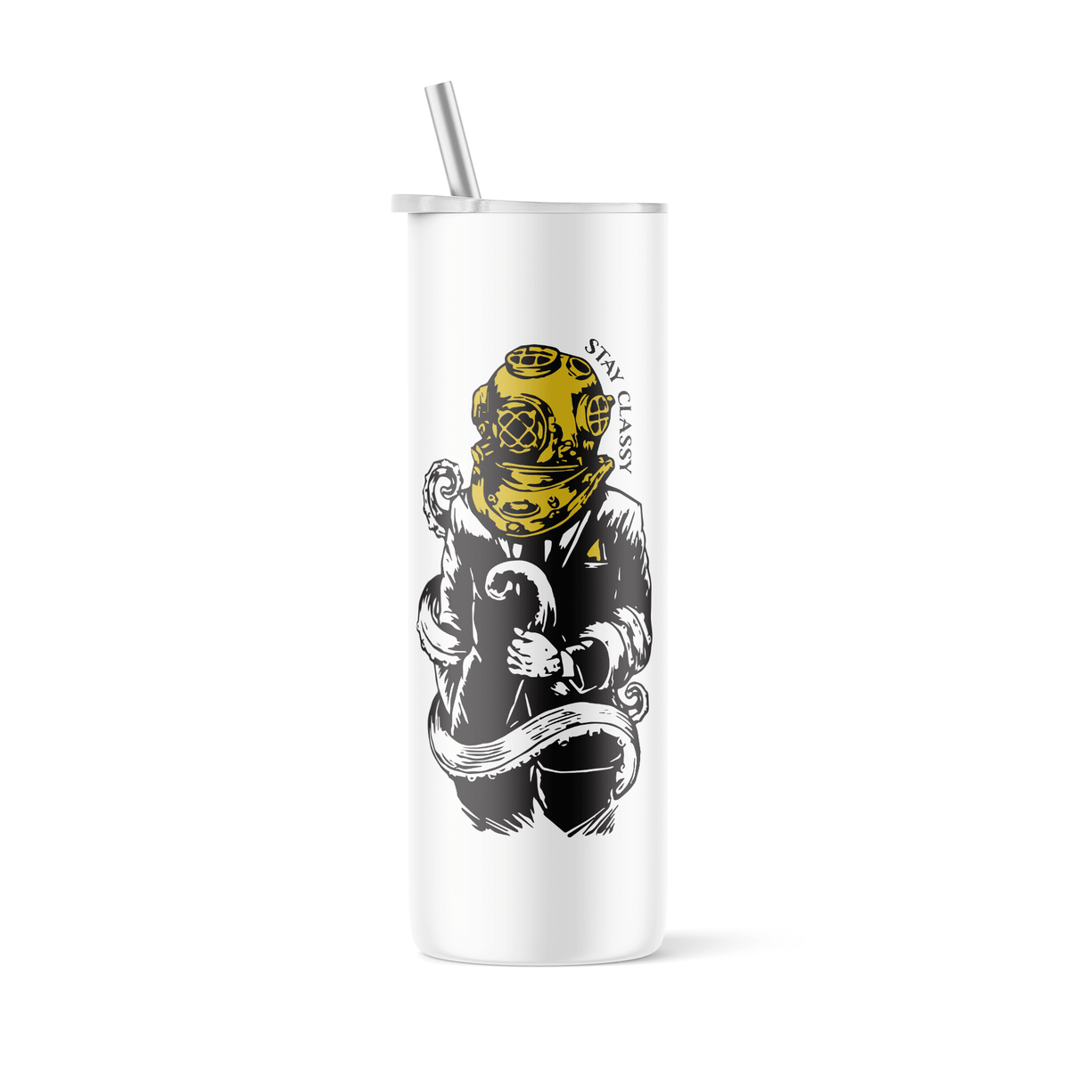 Diver Tuxedo 20oz Tumbler - Trident Coffee Roasters, LLC