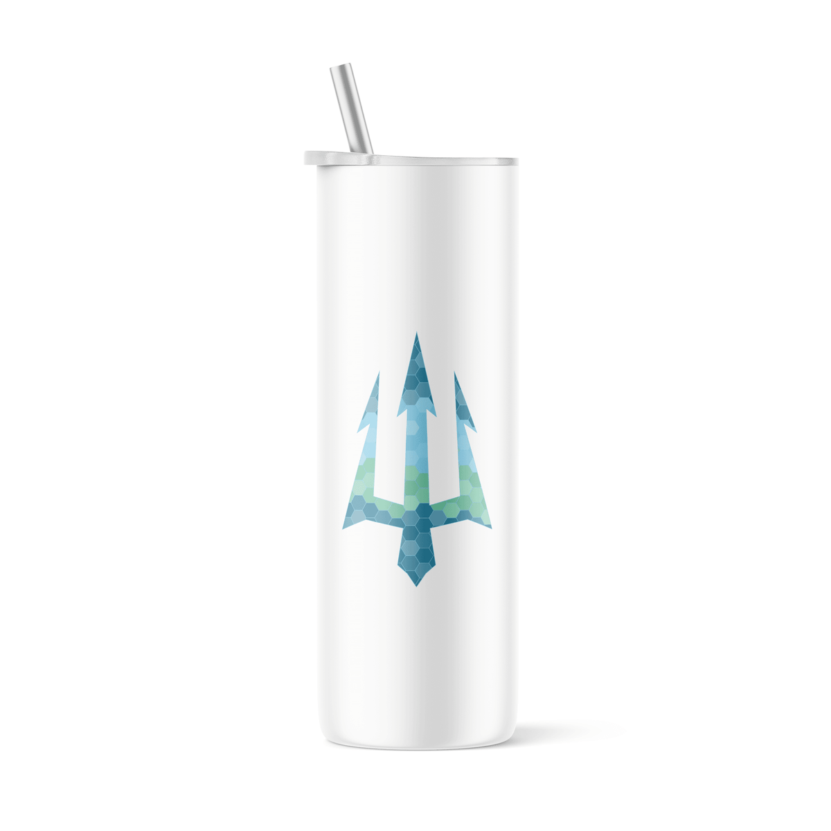 Hexagon Mermaid 20 oz Tumbler - Trident Coffee Roasters, LLC