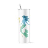 Hexagon Mermaid 20 oz Tumbler - Trident Coffee Roasters, LLC