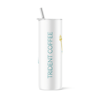 Hexagon Mermaid 20 oz Tumbler - Trident Coffee Roasters, LLC